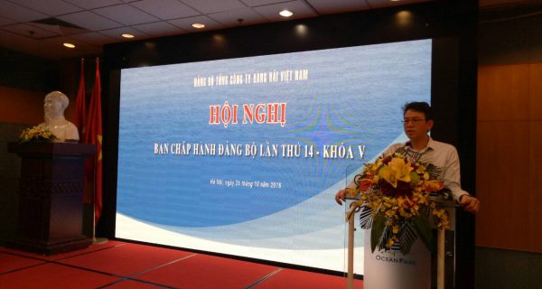 Hội nghị Ban Chấp hành Đảng bộ Tổng công ty Hàng hải Việt Nam lần thứ 14
