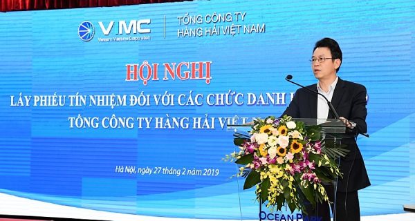 Tổng công ty Hàng hải Việt Nam lấy phiếu tín nhiệm các chức danh lãnh đao chủ chốt