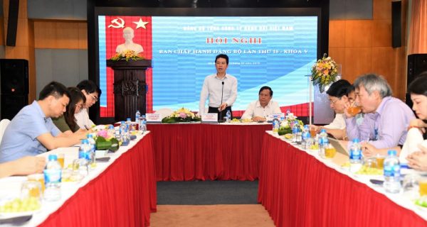 Hội nghị Ban chấp hành Đảng bộ Tổng công ty Hàng hải Việt Nam phiên thứ 16