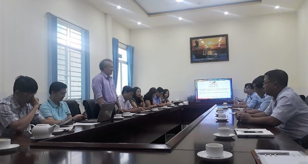 Ủy ban Kiểm tra Đảng ủy Tổng công ty Hàng hải Việt Nam làm việc với Vinalines Hậu Giang