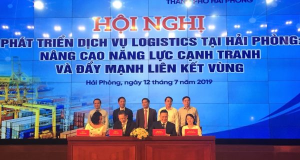 VIMC ký kết hợp tác về vận tải và logistics  tại Hội nghị “Phát triển Logistics Hải Phòng – Nâng cao năng lực cạnh tranh và đẩy mạnh liên kết vùng”