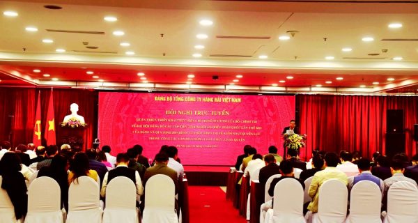 Tổng công ty Hàng hải Việt Nam tổ chức Hội nghị trực tuyến  quán triệt, triển khai thực hiện Chỉ thị số 35-CT/TW và  Quy định 205-QĐ/TW của Bộ Chính trị