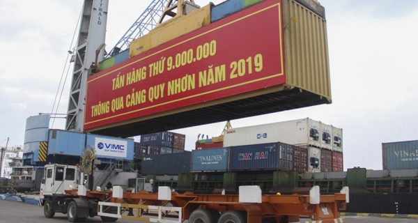Cảng Quy Nhơn đón tấn hàng thứ 9 triệu trong năm 2019