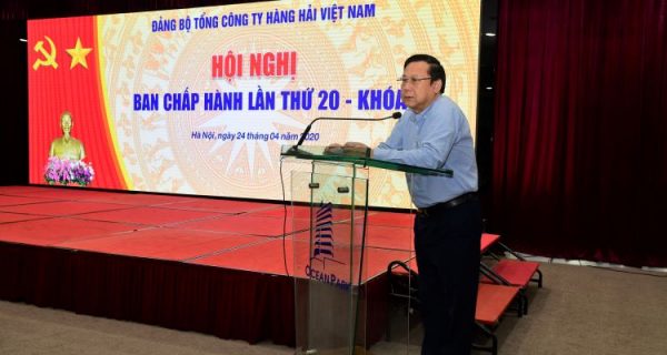 Hội nghị Ban Chấp hành lần thứ 20 Đảng ủy Tổng công ty Hàng hải Việt Nam