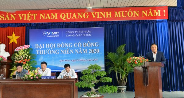 Cảng Quy Nhơn tổ chức thành công Đại hội đồng cổ đông thường niên năm 2020