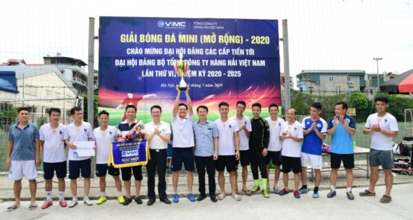 Giải bóng đá chào mừng Đại hội Đảng bộ các cấp, tiến tới Đại hội Đảng bộ Tổng công ty Hàng hải Việt Nam lần thứ VI