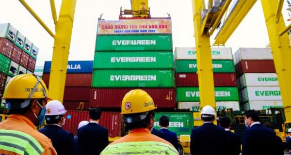 Phóng sự: Cảng Đà Nẵng đón container Teu thứ 500.000 năm 2020