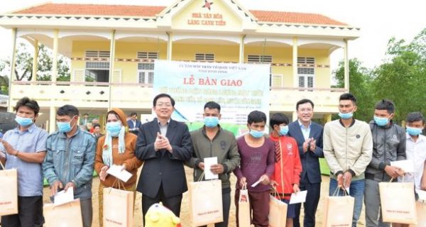 Cảng Quy Nhơn tài trợ chính công trình điện năng lượng mặt trời tại Bình Định