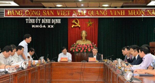 VIMC làm việc với tỉnh Bình Định về chiến lược phát triển Cảng Quy Nhơn