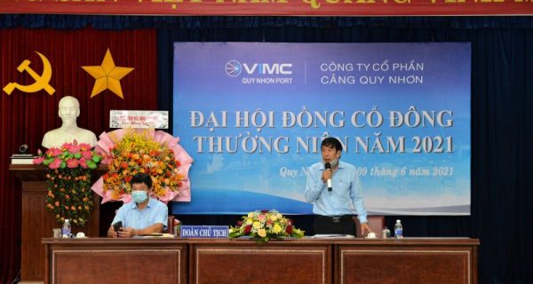 Công ty cổ phần Cảng Quy Nhơn tổ chức Đại hội đồng cổ đông thường niên năm 2021