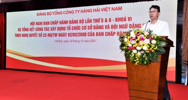 Hội nghị Ban chấp hành Đảng bộ Tổng công ty Hàng hải Việt Nam lần thứ 5&6 mở rộng