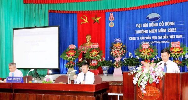 ĐHĐCĐ Vosco năm 2022: Sẽ phát triển vững mạnh trong giai đoạn tới