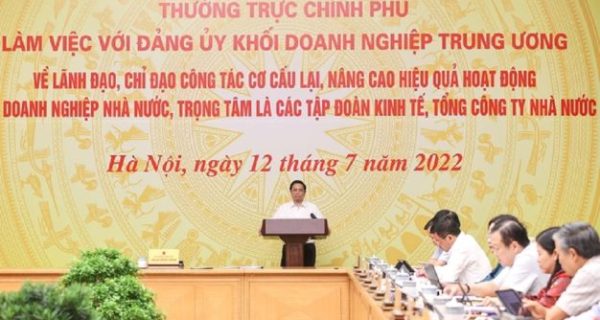 “Doanh nghiệp Nhà nước phải góp phần quan trọng vào xây dựng nền kinh tế độc lập, tự chủ”