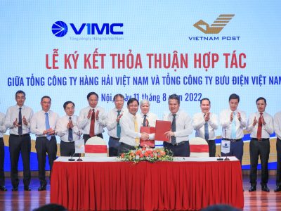 Tổng công ty Hàng hải Việt Nam ký kết thỏa thuận hợp tác với Tổng công ty Bưu điện Việt Nam
