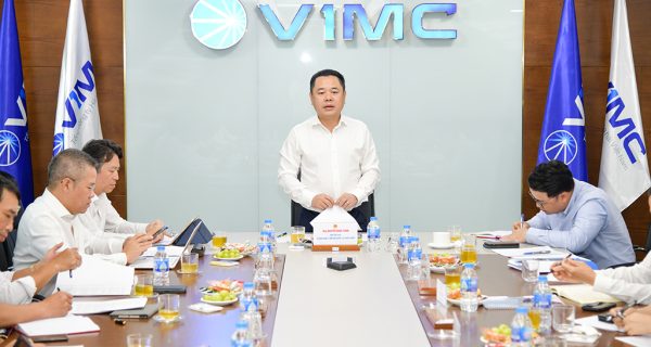 Lãnh đạo CMSC làm việc với VIMC về tình hình thực hiện kế hoạch SXKD và đầu tư phát triển năm 2022