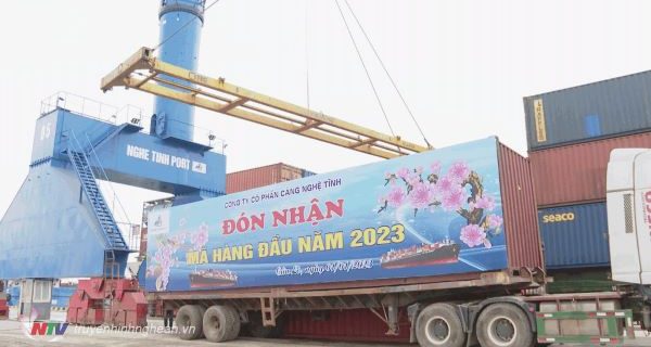 Cảng Nghệ Tĩnh phấn đấu 4,2 triệu tấn hàng thông qua cảng trong năm 2023