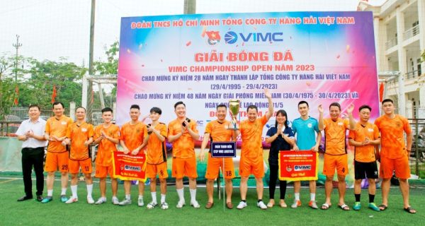 Đoàn thanh niên VIMC tổ chức giải bóng đá VIMC CHAMPIONSHIP OPEN năm 2023