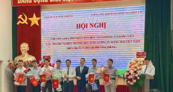 Chuyển giao, tiếp nhận tổ chức đảng, đảng viên tại 6 doanh nghiệp thành viên VIMC trên địa bàn thành phố Hải Phòng