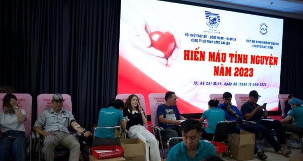 Cảng Sài Gòn tích cực tham gia hiến máu nhân đạo