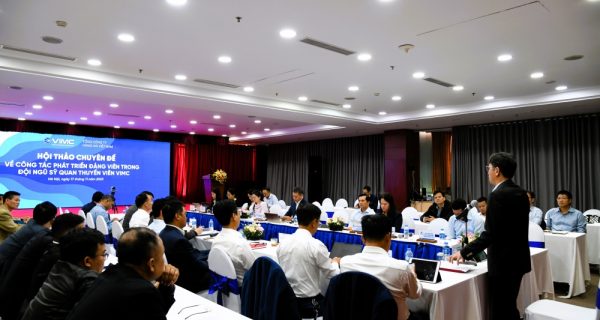 Hội thảo “Chuyên đề về công tác phát triển đảng viên trong đội ngũ sỹ quan thuyền viên VIMC”
