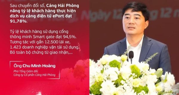 Cảng Hải Phòng chia sẻ kinh nghiệm chuyển đổi số thành công