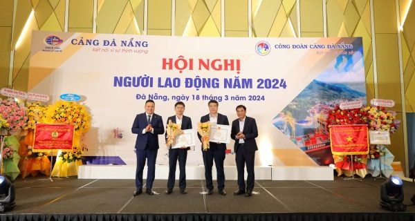 Hội nghị đại biểu Người lao động Cảng Đà Nẵng năm 2024 “Phối hợp, liên kết, đồng hành cùng phát triển”