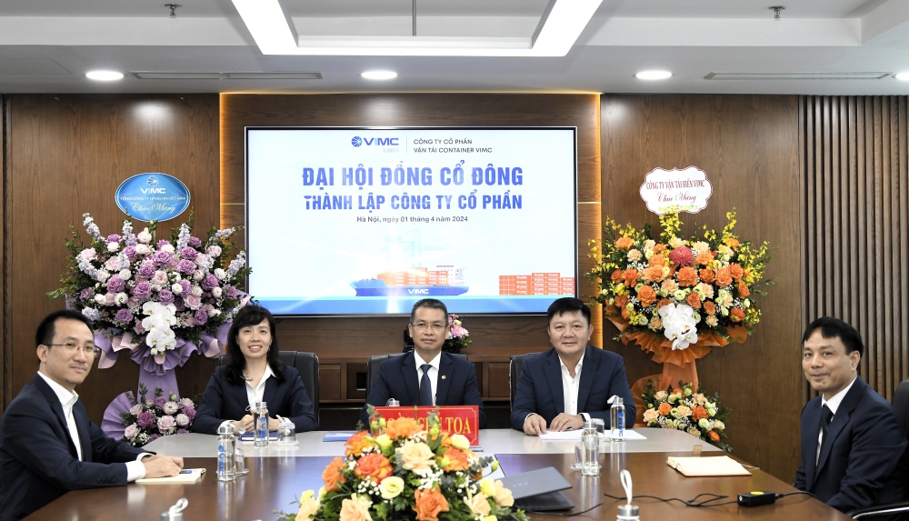 VIMC Lines chính thức ra mắt, hướng đến trở thành doanh nghiệp vận tải container hàng đầu Việt Nam 