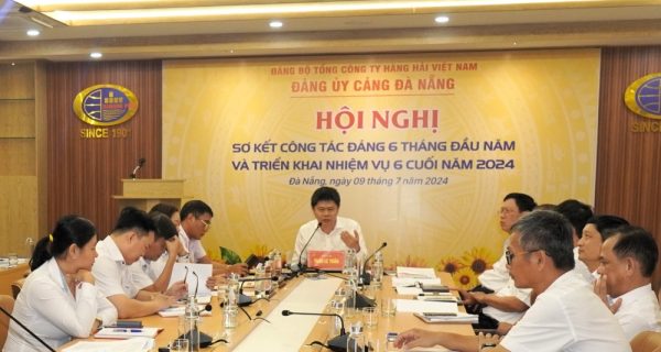 Đảng bộ Cảng Đà Nẵng tổ chức Hội nghị sơ kết 6 tháng đầu năm và triển khai nhiệm vụ 6 tháng cuối năm 2024