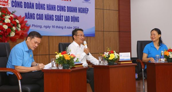 Cảng Hải Phòng: Khẳng định vai trò của tổ chức Công đoàn trong việc đồng hành cùng doanh nghiệp nâng cao năng suất lao động