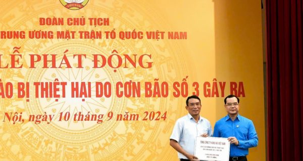 VIMC chung tay hỗ trợ, khắc phục hậu quả do bão số 3 gây ra