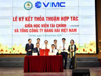 VIMC tham dự lễ Khai giảng năm học 2024 – 2025 và Ký kết thỏa thuận hợp tác với Học viện Tài chính