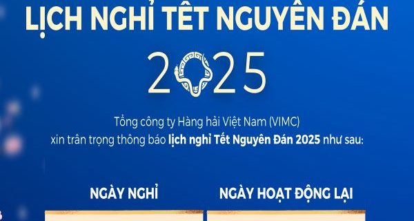 Thông báo lịch nghỉ Tết Nguyên Đán 2025