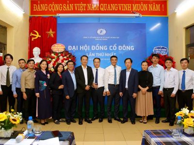 Đại Hội đồng cổ đông lần thứ nhất và Lễ công bố các quyết định tổ chức, cán bộ và triển khai nhiệm vụ công tác của Công ty cổ phần dịch vụ Kỹ thuật và Đào tạo Cảng Hải Phòng