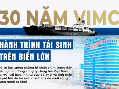 30 năm VIMC và hành trình tái sinh trên biển lớn