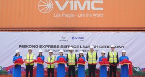 VIMC Lines bắt tay DP World khai trương tuyến Mekong Express.