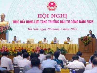 Hội nghị thúc đẩy động lực tăng trưởng đầu tư công năm 2025