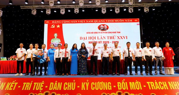 Đại hội Đảng bộ Cảng Nghệ Tĩnh Lần thứ XXVI: Phát huy truyền thống 70 năm, hướng tới phát triển nhanh và bền vững