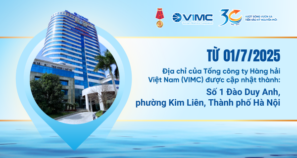 Thông báo cập nhật thông tin địa chỉ