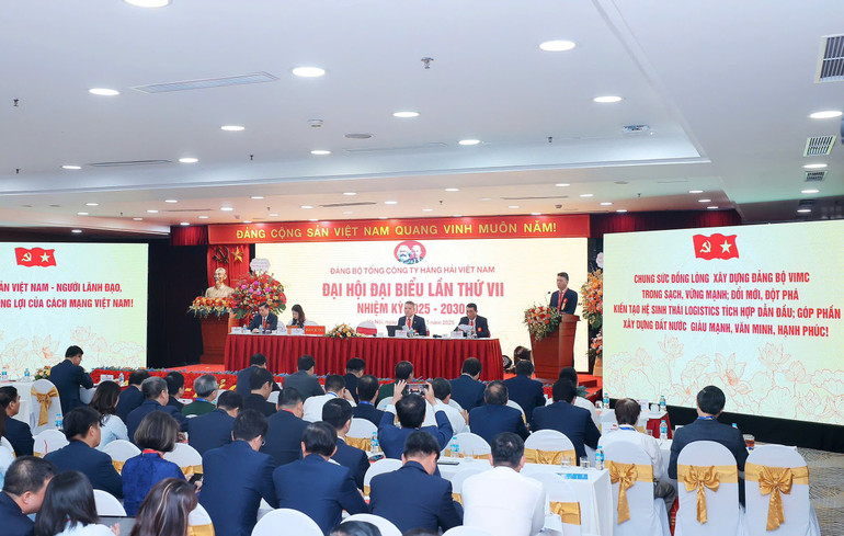 Đảng bộ Tổng công ty Hàng hải Việt Nam - Vững vàng vị thế, khát vọng vươn xa