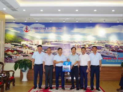 Cảng Hải Phòng kiểm tra tiến độ dự án đóng mới tàu lai Azimuth, tăng cường năng lực khai thác tại cảng nước sâu Lạch Huyện