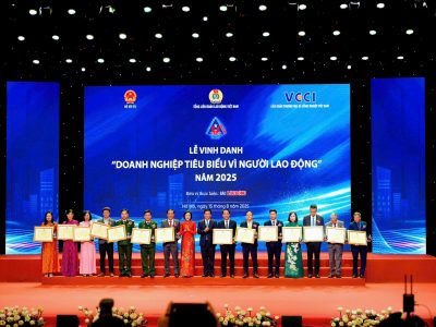 Vinh danh “Doanh nghiệp tiêu biểu vì người lao động” năm 2025