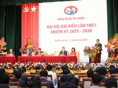 Đại hội đại biểu Đảng bộ Bộ Tài chính nhiệm kỳ 2025 – 2030: “Đoàn kết – Kỷ cương – Đột phá – Phát triển”