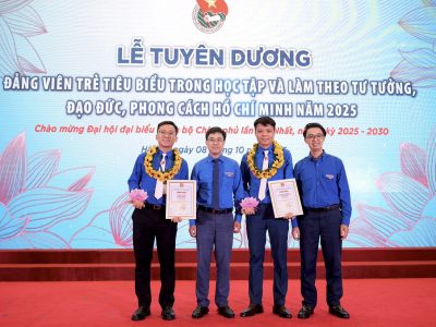 Tuổi trẻ VIMC vinh dự được tuyên dương Đảng viên trẻ tiêu biểu trong buổi học tập và làm theo tư tưởng, đạo đức, phong cách Hồ Chí Minh năm 2025