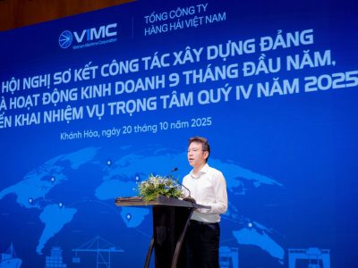 VIMC hoàn thành tốt công tác Đảng, đạt kết quả SXKD khả quan 9 tháng đầu năm 2025