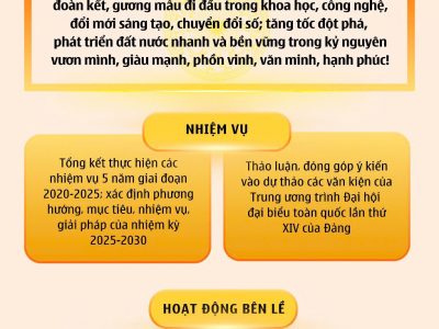 [Infographic] Đại hội đại biểu Đảng bộ Chính phủ lần thứ I, nhiệm kỳ 2025- 2030