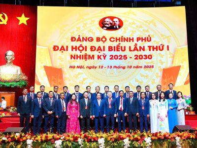 Đoàn đại biểu Đảng bộ Tổng công ty Hàng hải Việt Nam dự Đại hội đại biểu Đảng bộ Chính phủ lần thứ I, nhiệm kỳ 2025–2030