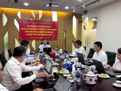 Quán triệt, triển khai Chương trình hành động thực hiện nghị quyết của Đảng ủy Tổng công ty tại Công ty Cổ phần Đại lý Hàng hải Việt Nam