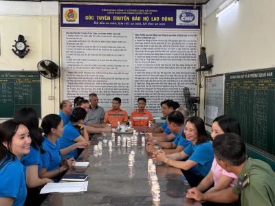 Khởi động Tháng Công nhân 2026: Công đoàn Cảng Hải Phòng thúc đẩy xây dựng văn hoá an toàn lao động tại nơi làm việc, góp phần bảo đảm việc làm, thu nhập cho NLĐ
