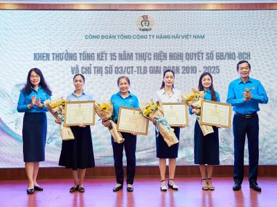 15 năm vun đắp và phát huy vai trò nữ công nhân lao động ngành Hàng hải