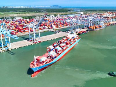 Cảng CMIT đón tàu MAERSK CAP JACKSON, khởi đầu tuyến dịch vụ TPX xuyên Thái Bình Dương